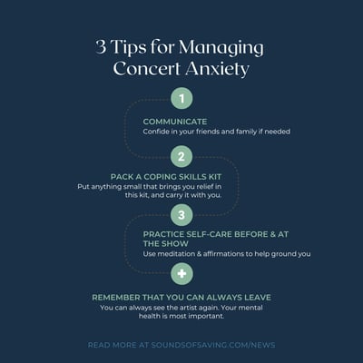 3 Tips for Managing Concert Anxiety
